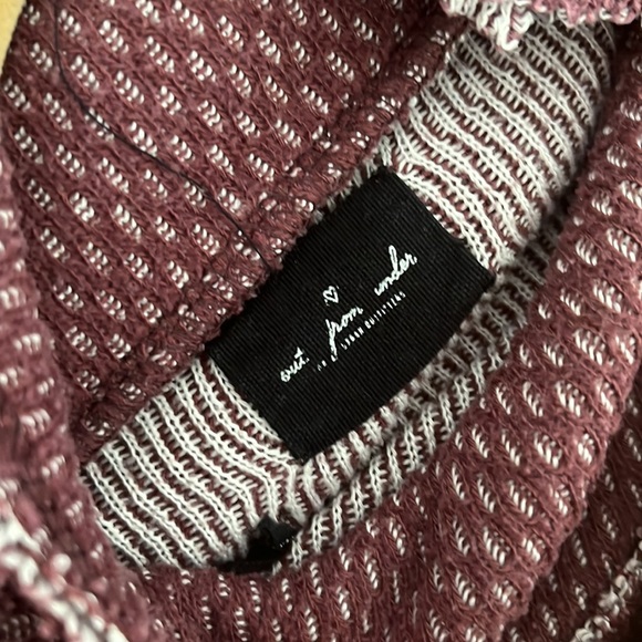 Purple turtleneck cropped sweater - urban outfitters - Picture 3 of 3